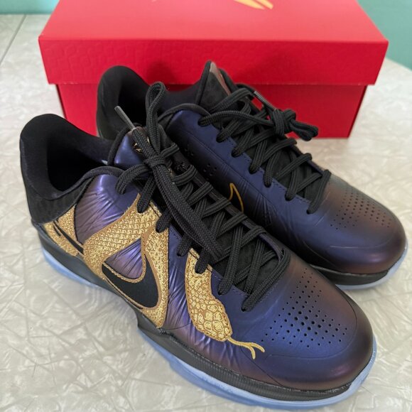 Nike Kobe 5 Protro "Year Of The Mamba" Eggplant Purple Size 7 Y - Picture 1 of 16